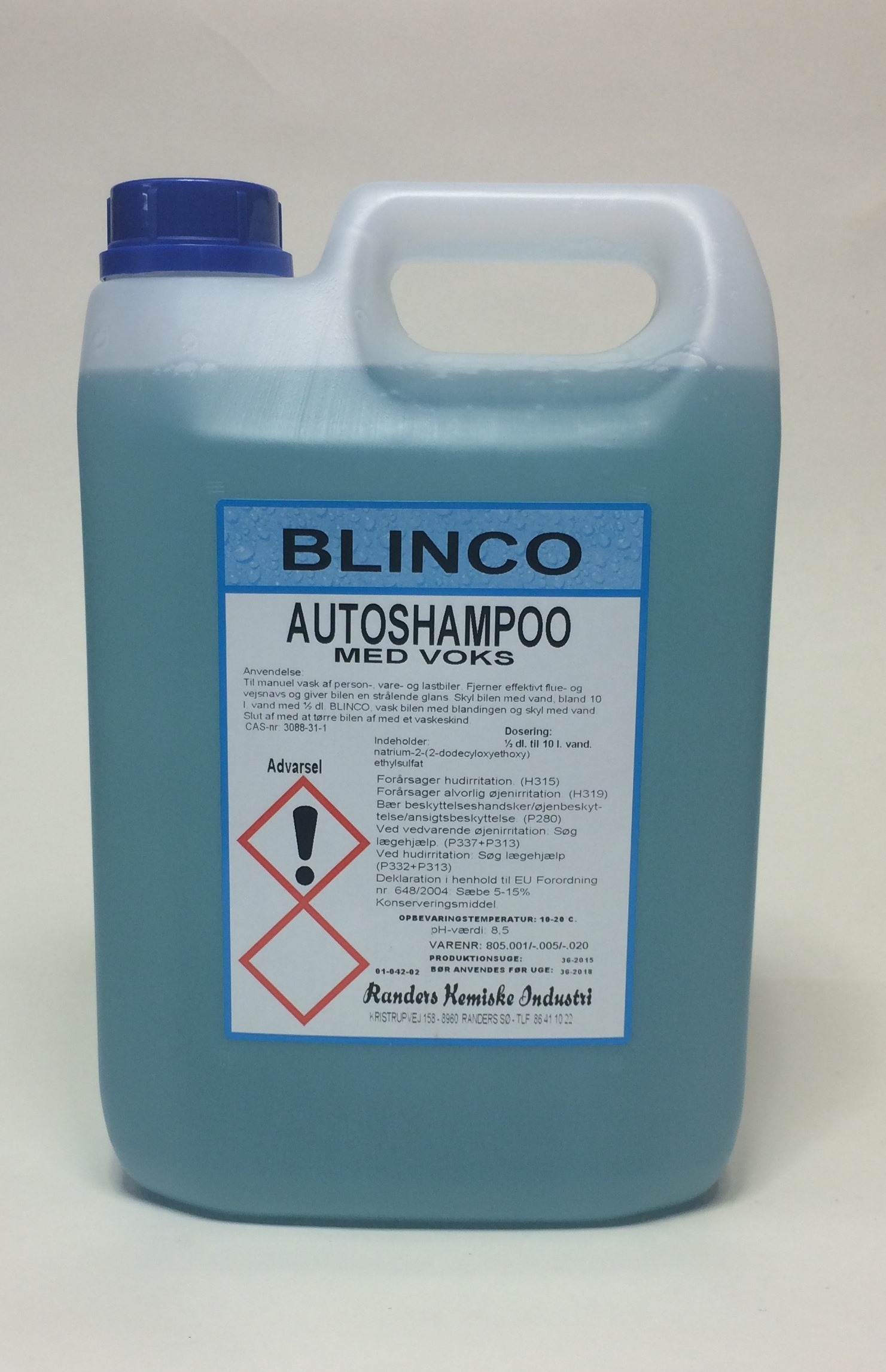 Blinco Autoshampoo m/voks